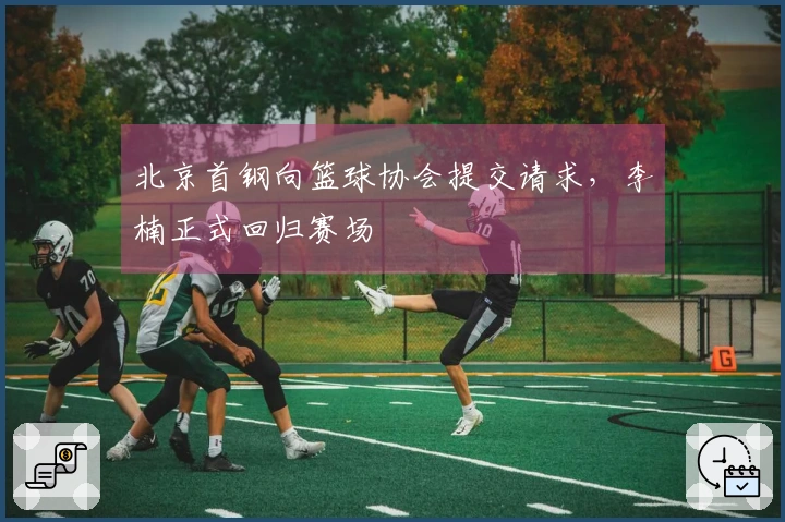 北京首钢向篮球协会提交请求，李楠正式回归赛场